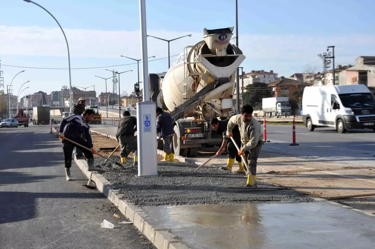 Yazıcı Anibal Caddesi’ndeki Çalışmaları İnceledi