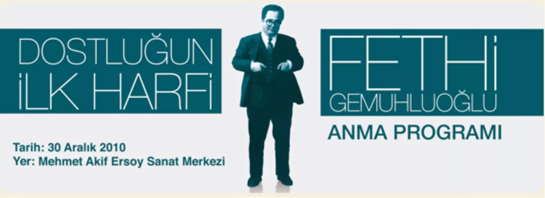 Fethi Gemuhluoğlu Anma Programı