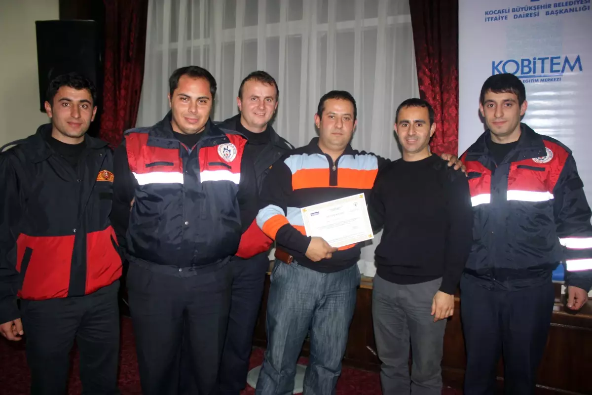 3. Dönem İtfaiye Erleri De Sertifikalarını Aldı
