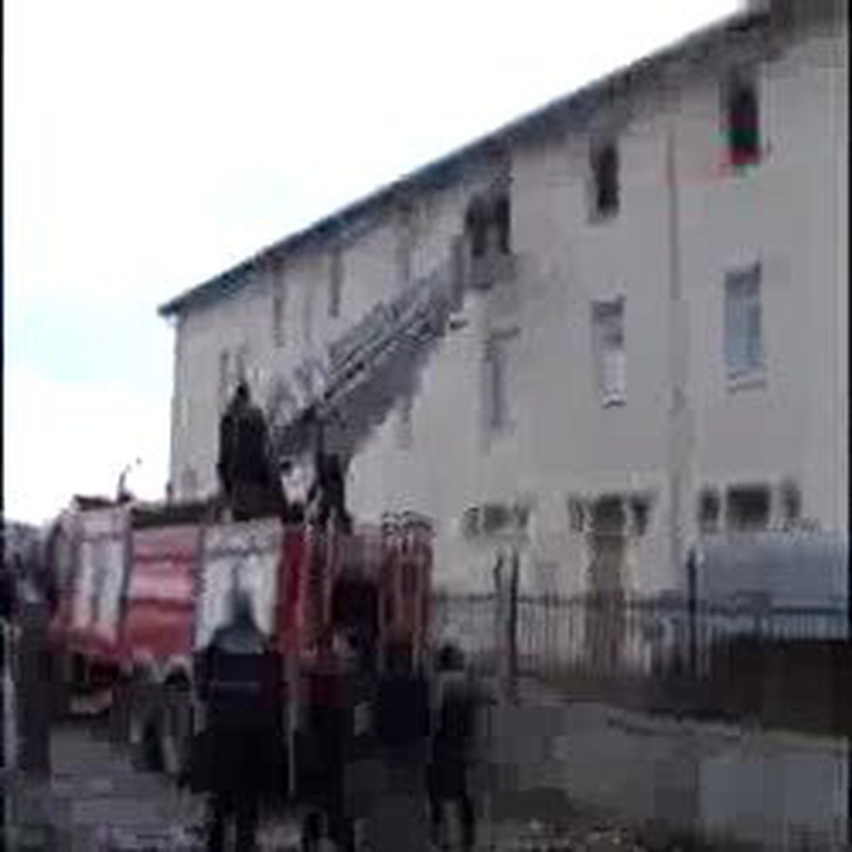 Öğrenci Pansiyonunda Yangın Paniği