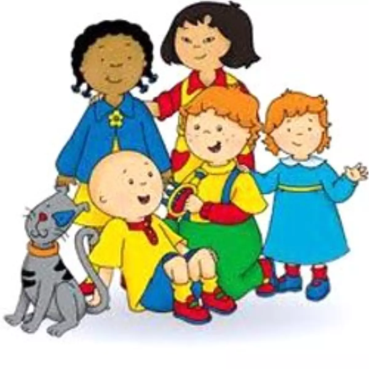 Başkentli Çocukların Caillou Mutluluğu