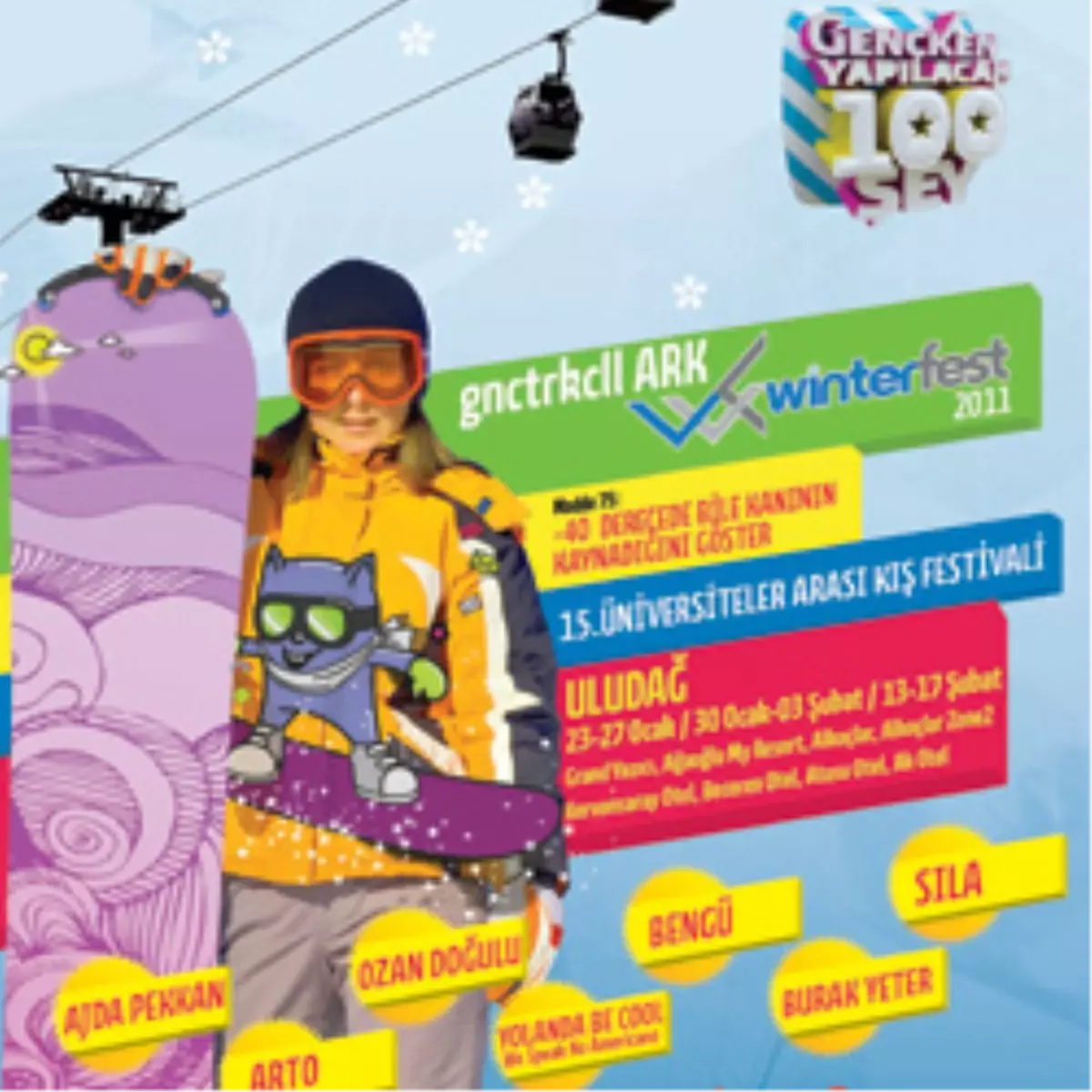 Üniversiteliler Bu Kış Nerede Eğlenecek ?