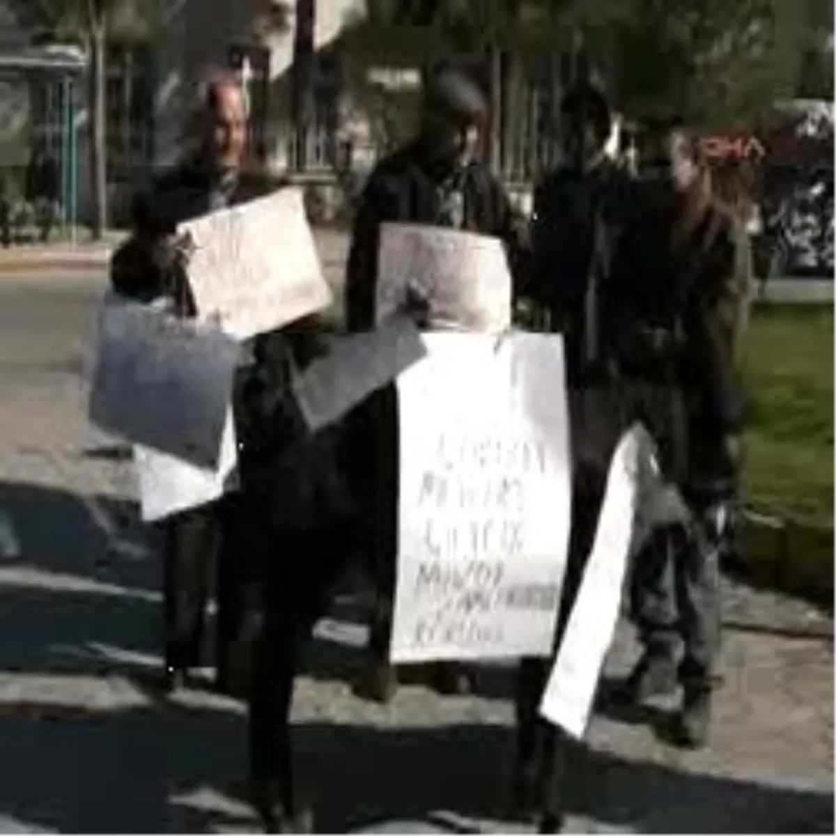 Mazot Zammına Eşekli Protesto