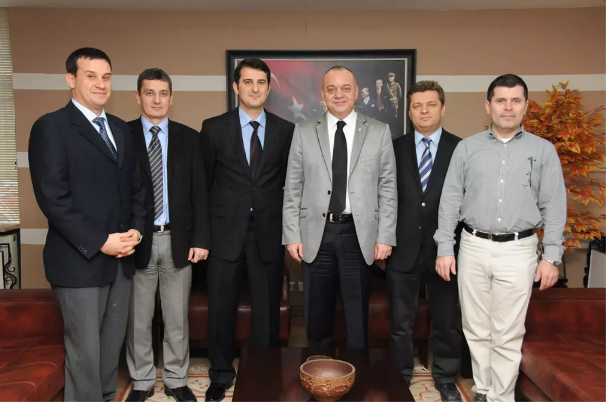 Cbü Başhekimi Var’dan Başkan Ergün’e Ziyaret