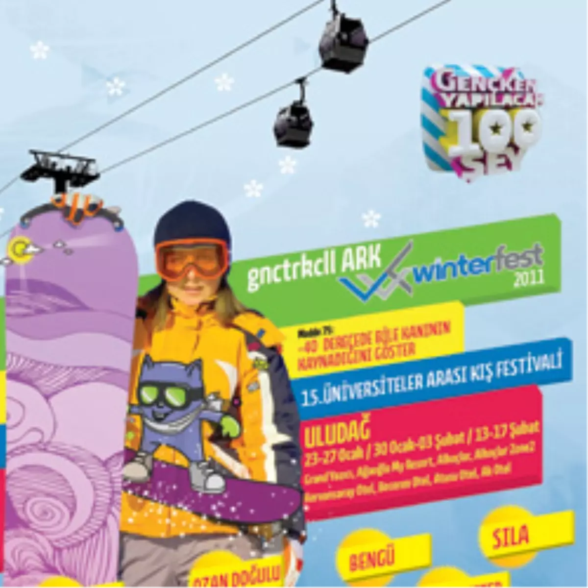 Üniversiteliler Bu Kış Nerede Eğlenecek ?