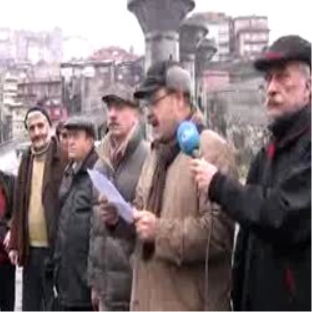 Zonguldak - Başbakan\'a \'Ucube\' Protestosu