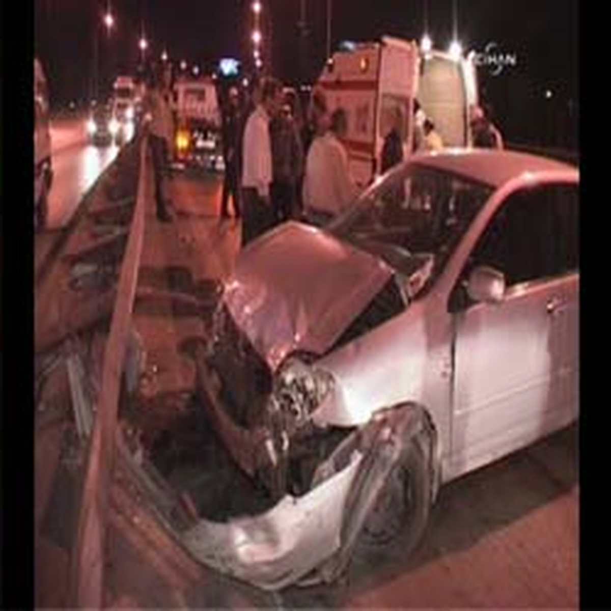 Çubuk'ta Trafik Kazası: 1 Ölü, 3 Yaralı (fotoğraflı