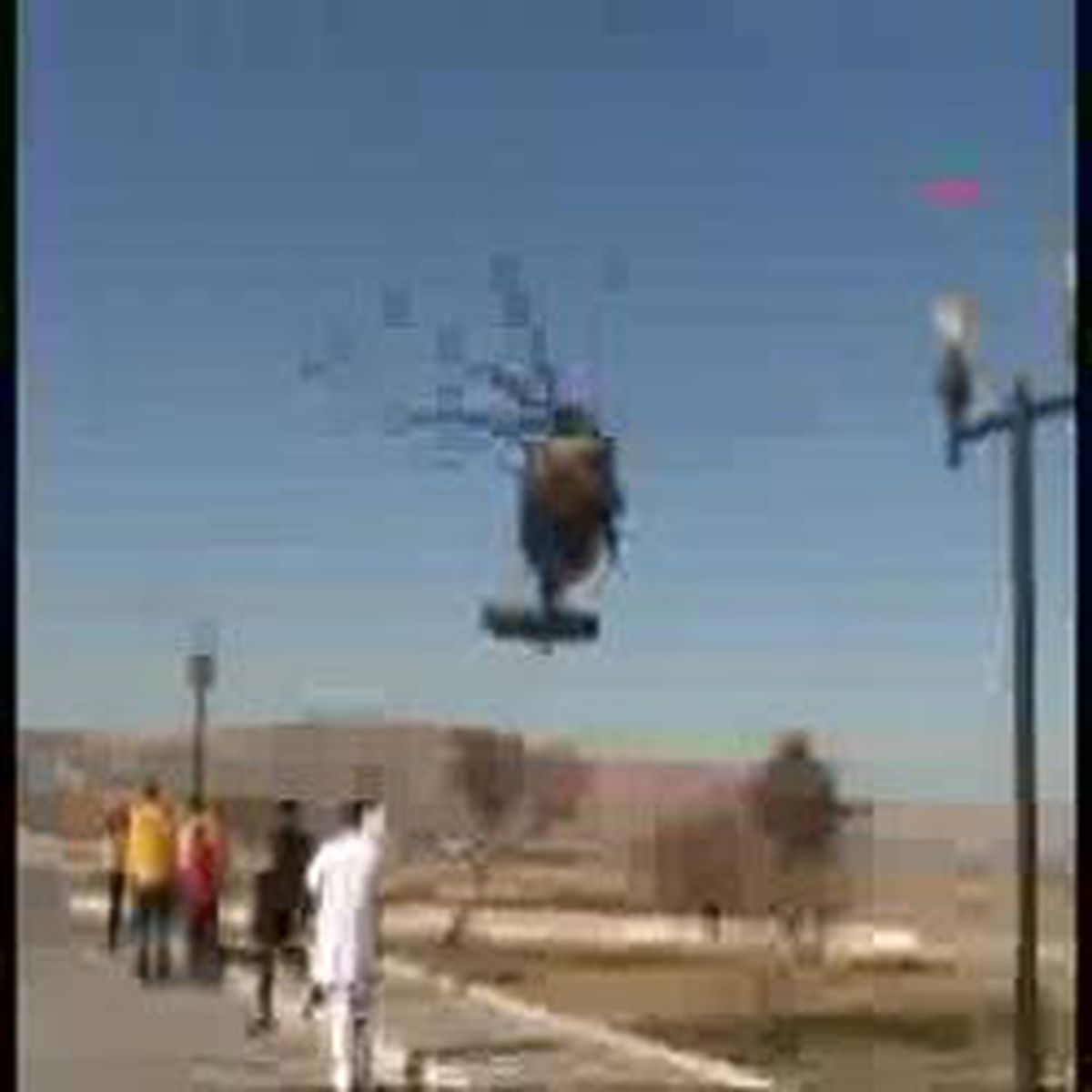 Yaralı Askerler Helikopterle Getirildi