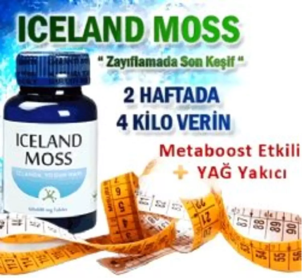 Zayıflatan Mücize İzlanda Yosunu Kapış Kapış Satılıyor.