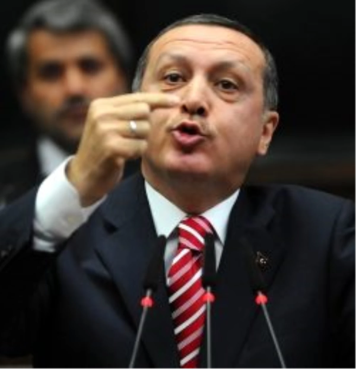 Başbakan Erdoğan\'ı Kızdıran Pankart