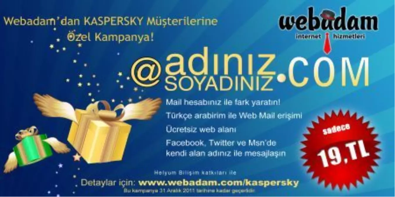 Kaspersky Alana Hosting Bedava