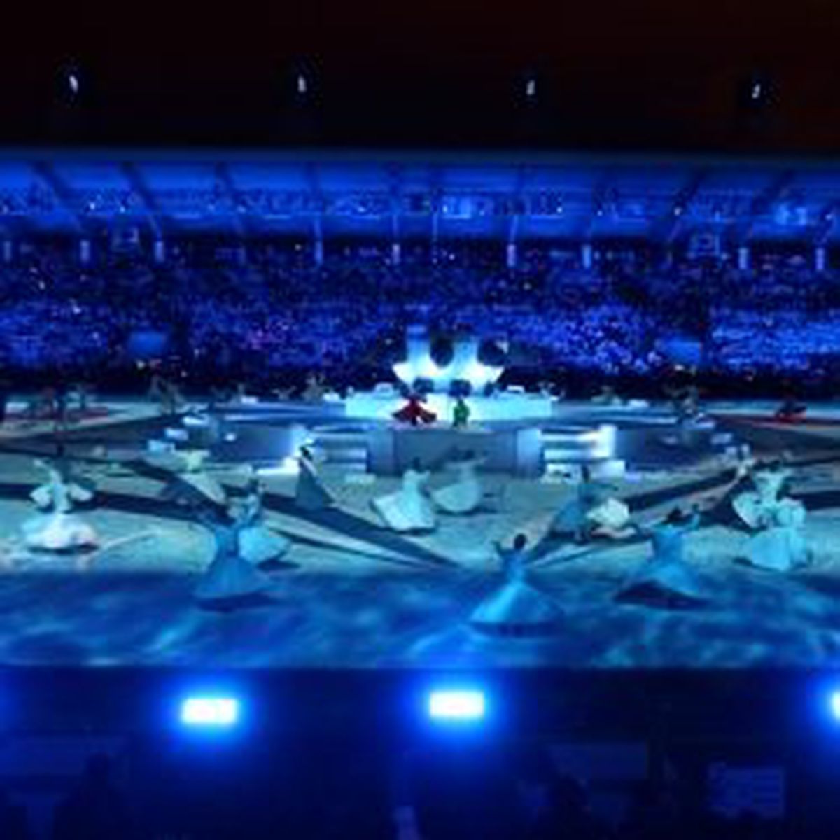 25. Dünya Üniversiteler Kış Oyunları'nın Açılış Töreni Devam Ediyor
