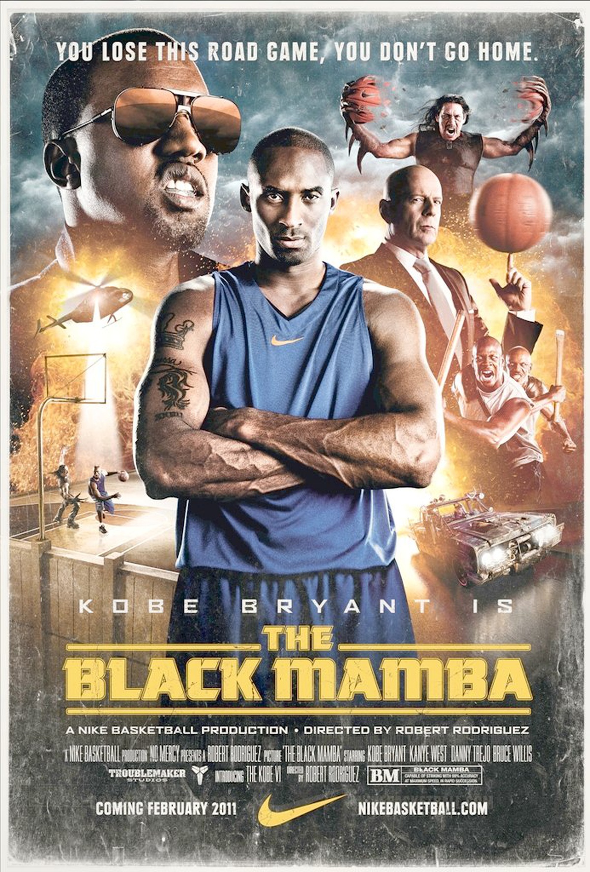 Kobe Bryant Basketbolu Kötülerden Koruyor The Black Mamba

