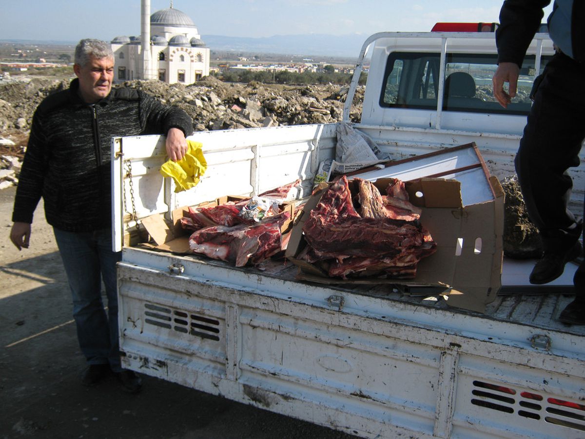 Zabıta’dan Kaçak Et Operasyonu