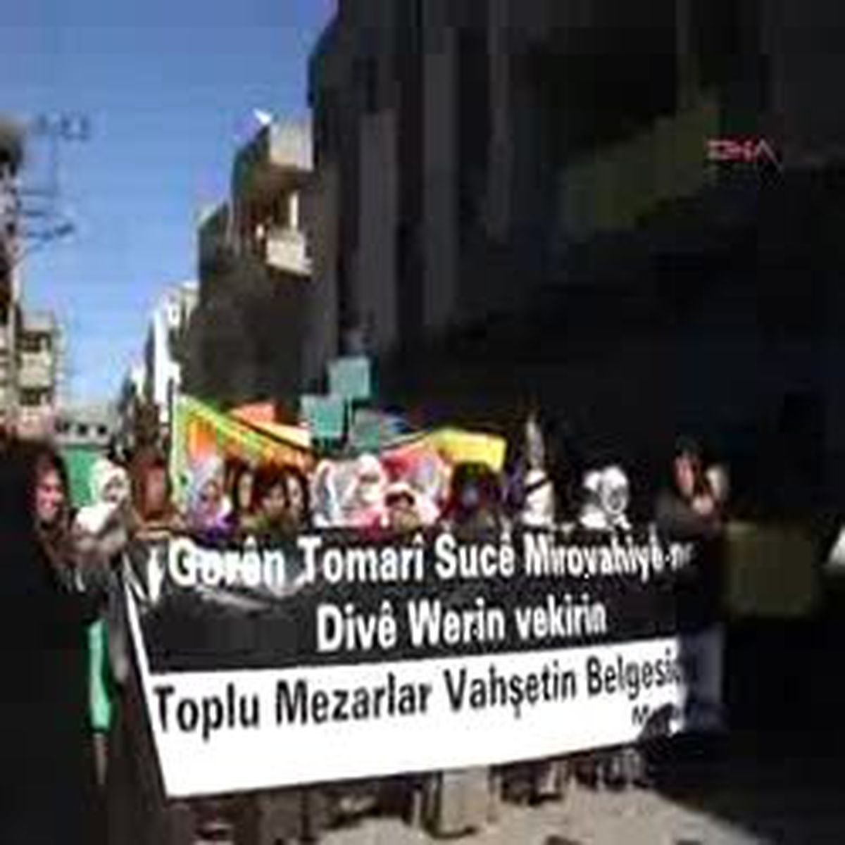 Tunus, Mısır Ve Ürdün Halkına Destek Yürüyüşü, Pkk Gösterisine Dönüştü