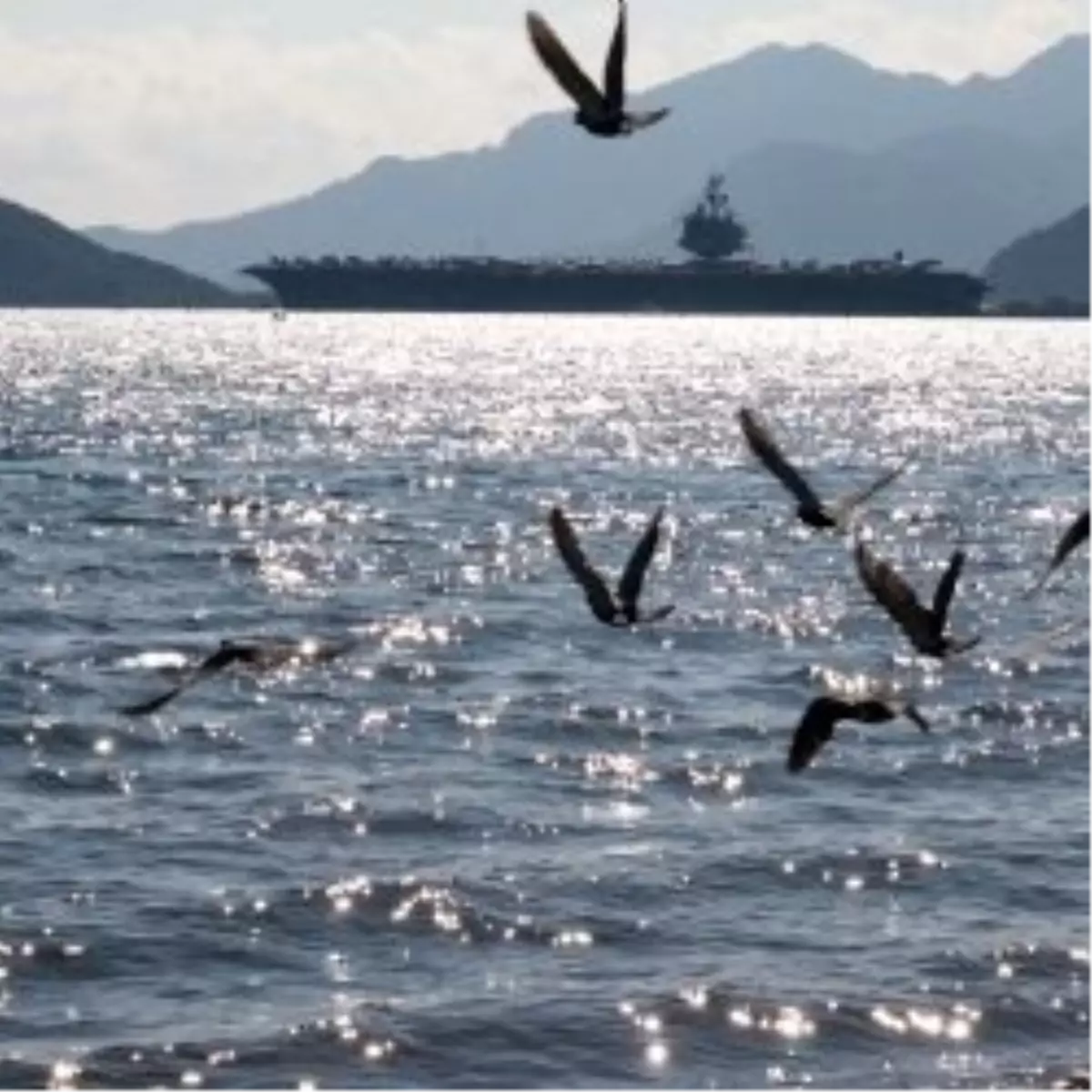 Uçak Gemisini Protestoya 10 Gözaltı
