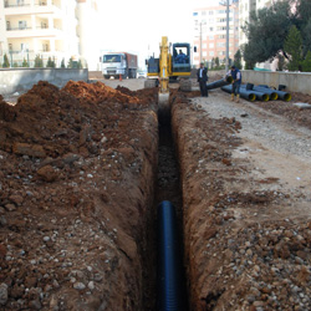 Alt Yapı Çalışmaları Devam Ediyor