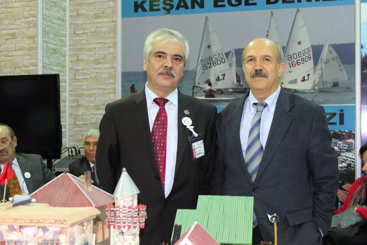 Çağatay Şahin Ve Atilla Güvenç’ten Keşan Standına Ziyaret
