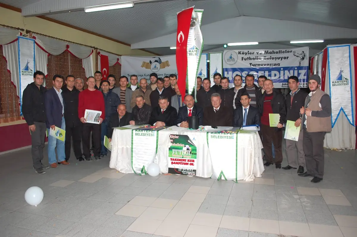 Köyler ve Mahalleler Futbol Tunuvası\'nda kuralar çekildi
