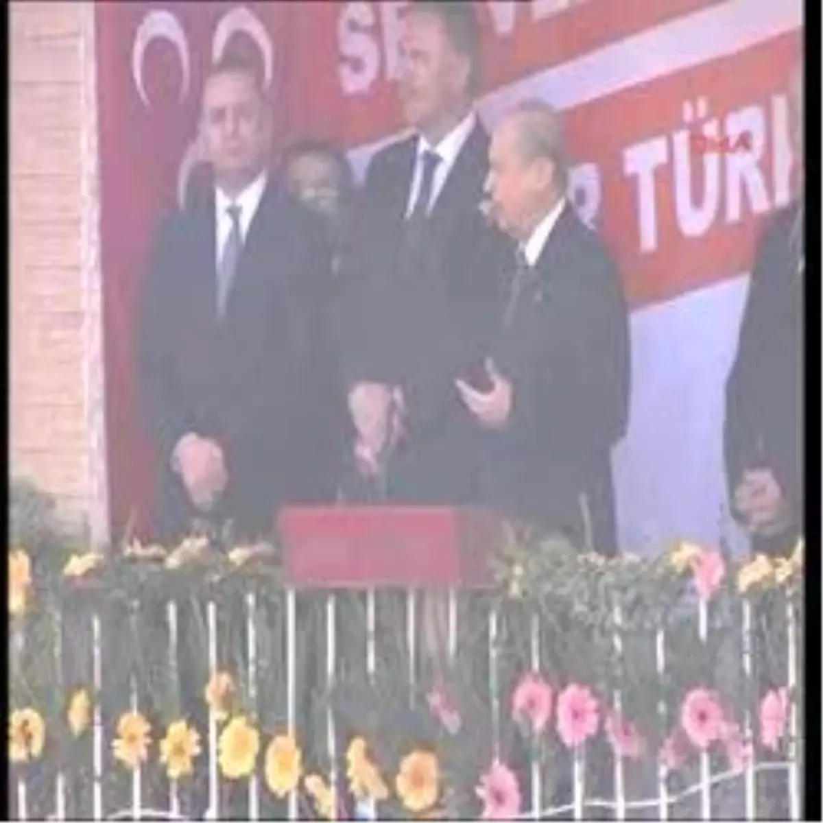 Niğde 2 Mhp Lideri Bahçeli Niğde'de Halka Seslendi