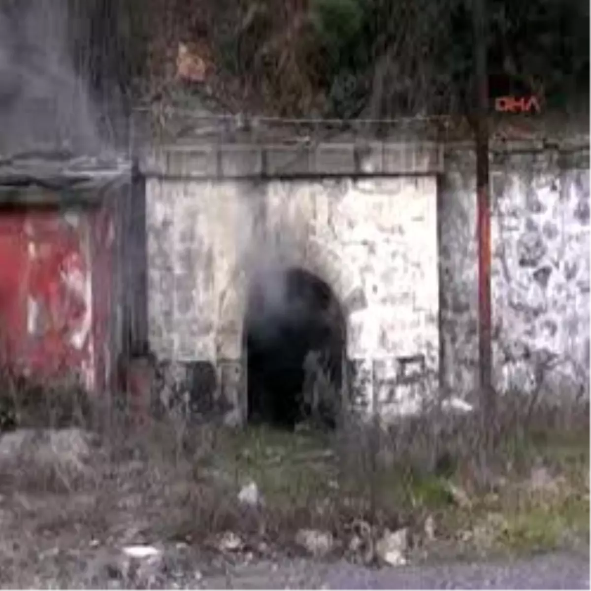 Zonguldak - Kullanılmayan Dinamit Ambarında Yangın