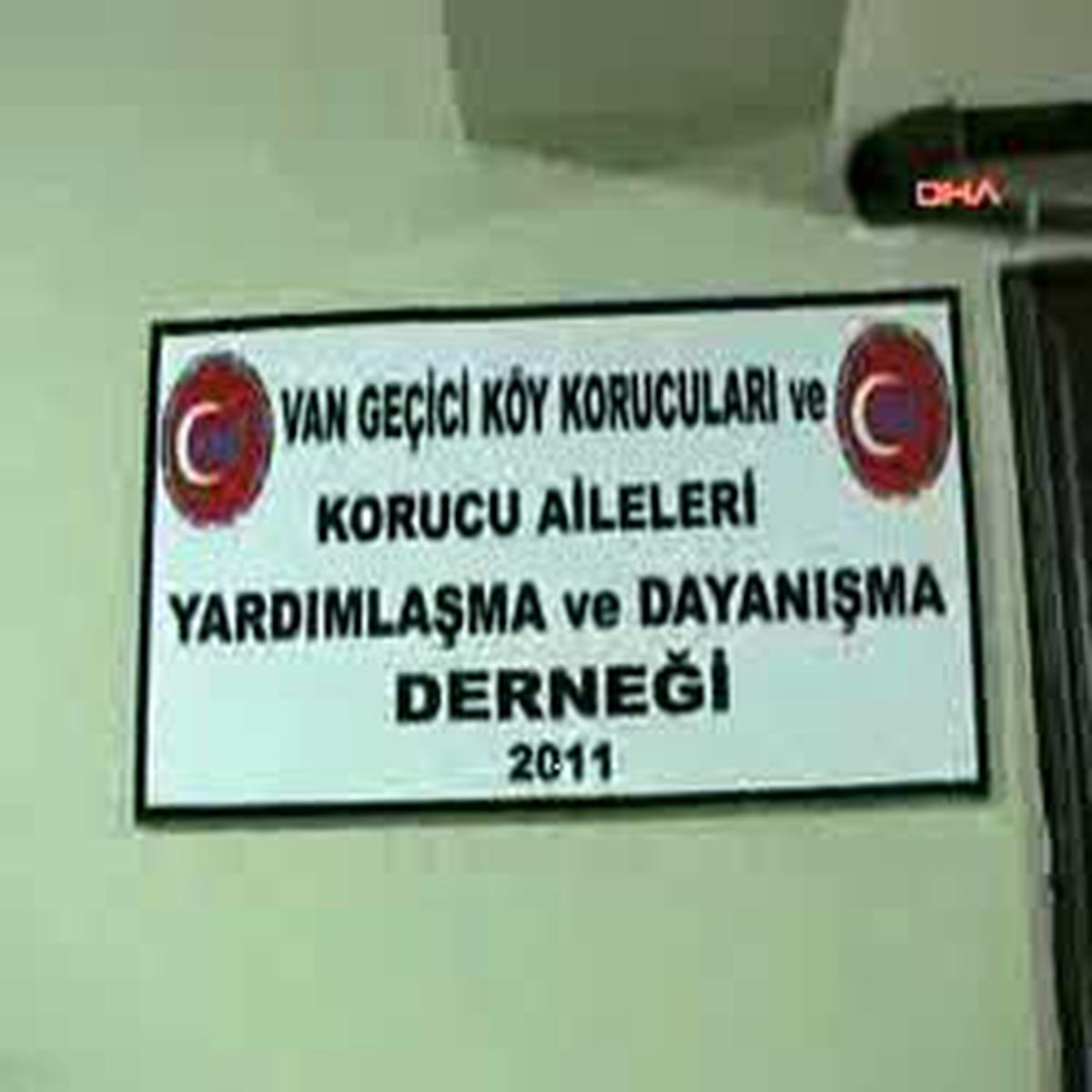 Van\'da Geçici Köy Korucuları Dernekleşti