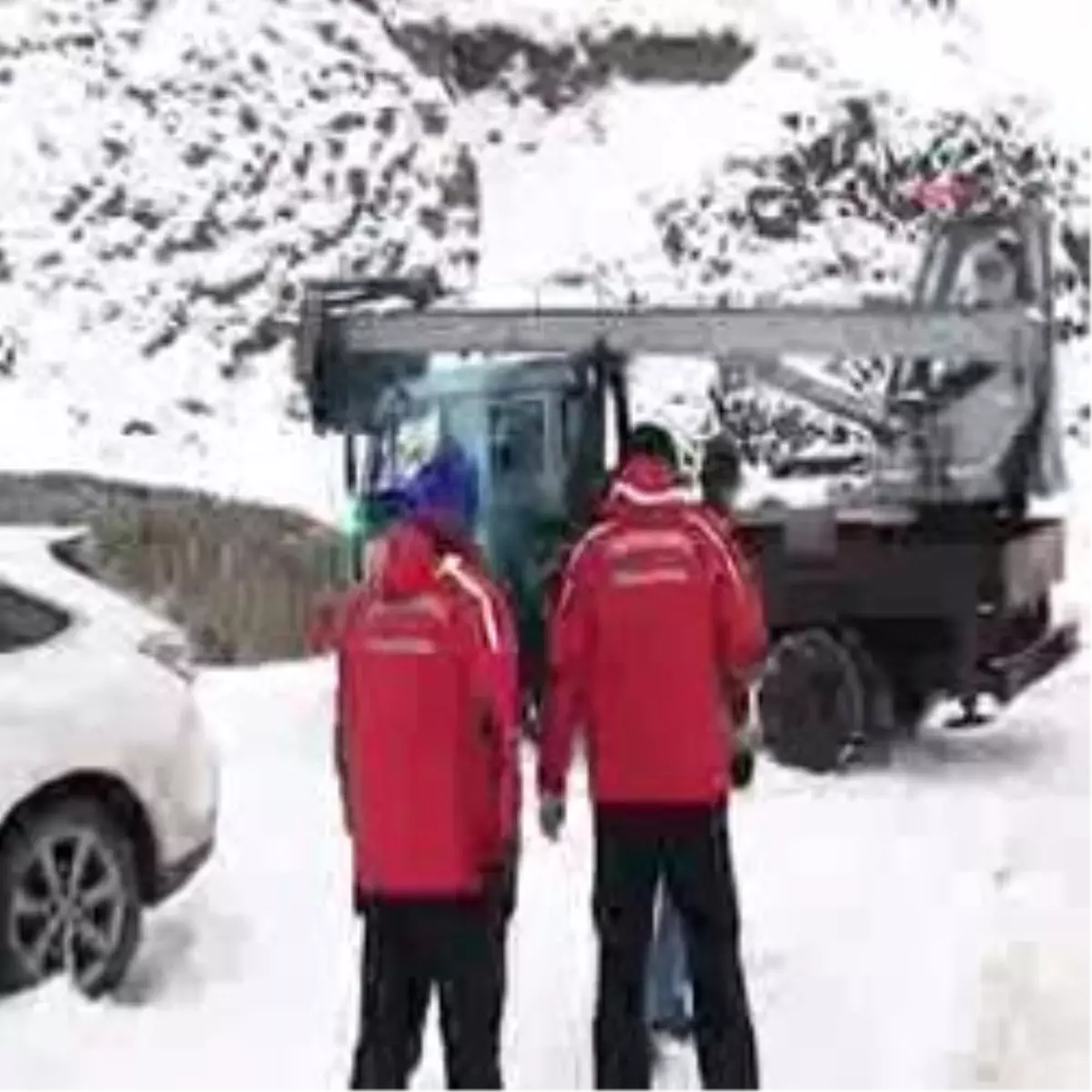 Erzurum - Taksiciler Küreklerle Müdahale Etti