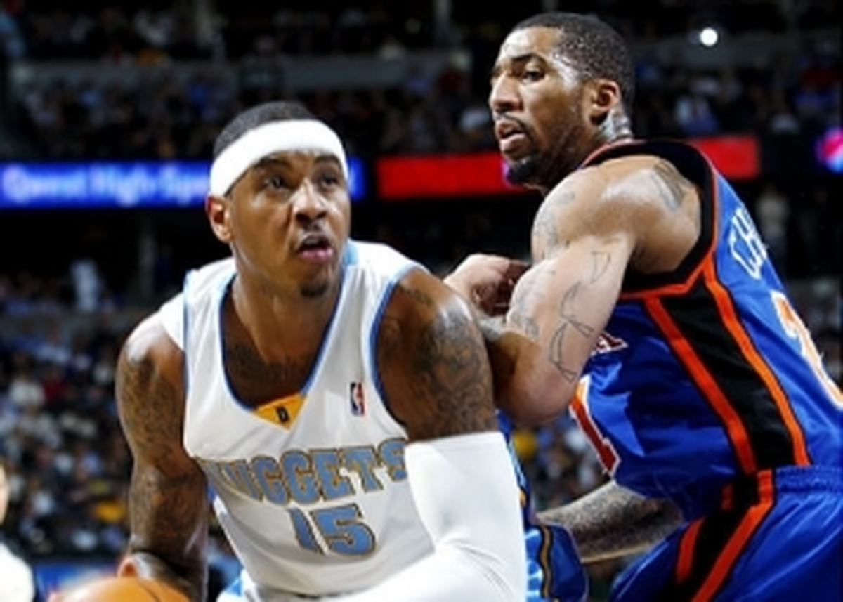 Melo Knicks'e Gitti
