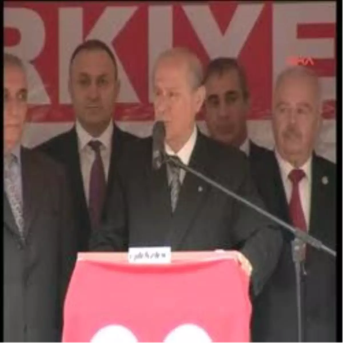 Bahçeli: "Türkiye\'nin Gerçeği Maliye Bakanı\'nın Söylediği Gibi Değil"