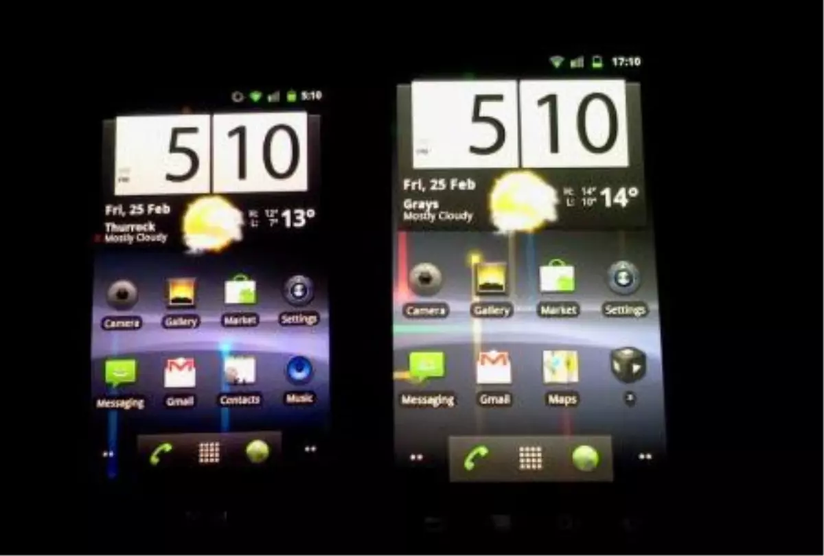 Android 2.3.3 Nexus S\'de Renkleri Değiştirdi!