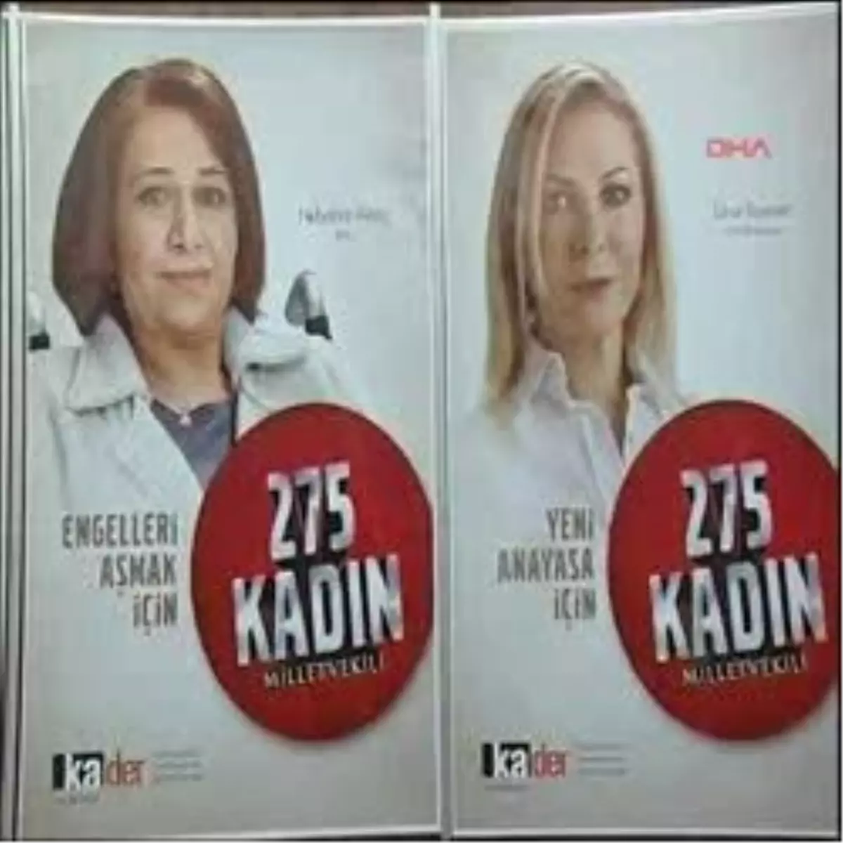 Kader\'den " 275 Kadın Milletvekili " Kampanyası ( 1 )