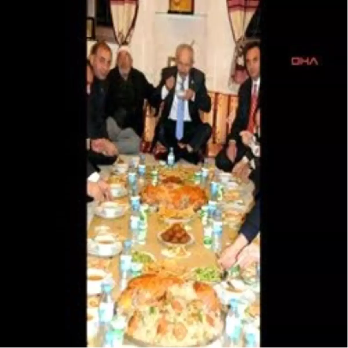 Kılıçdaroğlu\'na Aşiret Sofrası