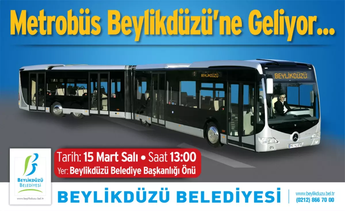 Beylikdüzü Metrobüse Kavuşuyor
