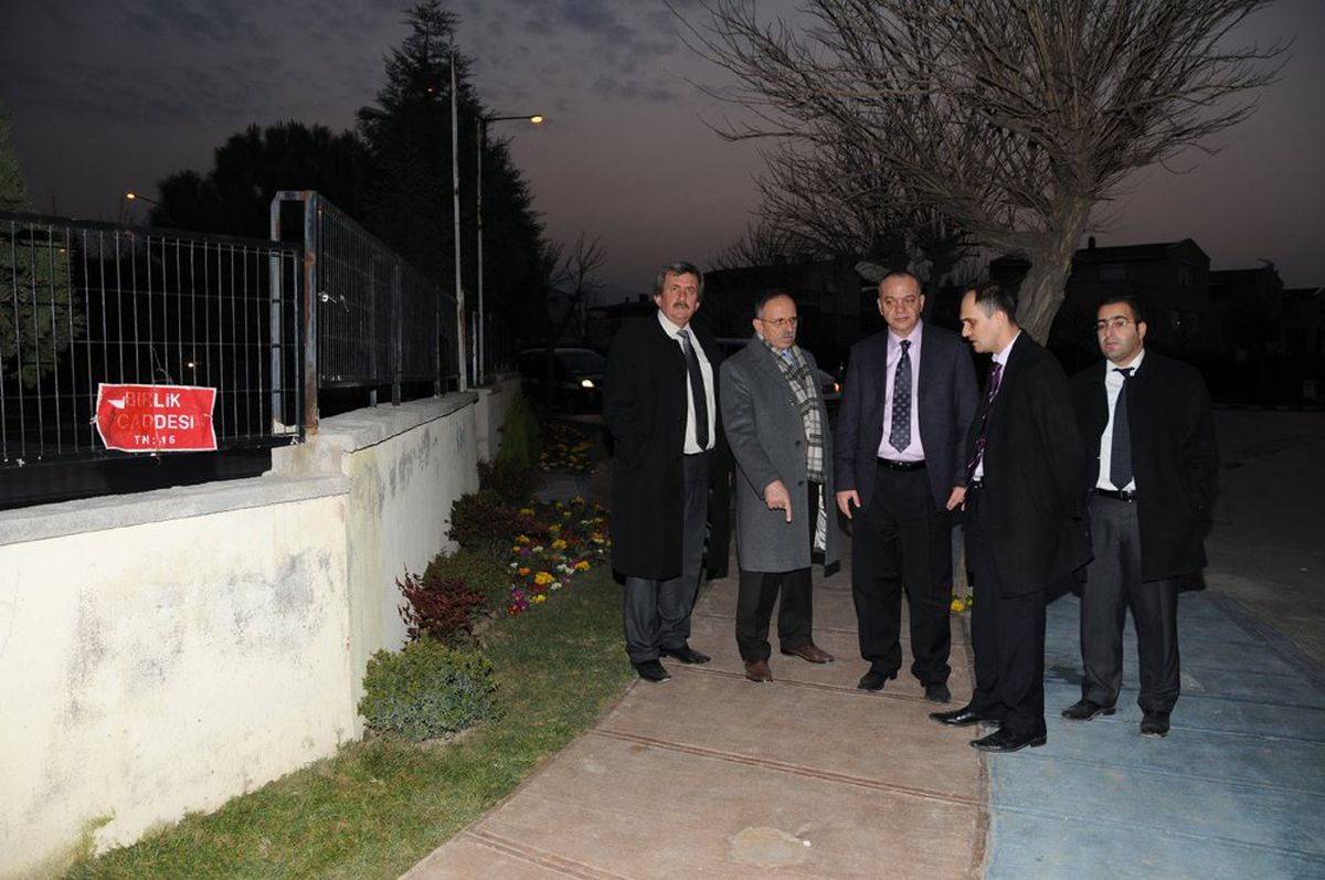Güzelyurt Mahallesi’nde Renkli Kaldırım Uygulaması