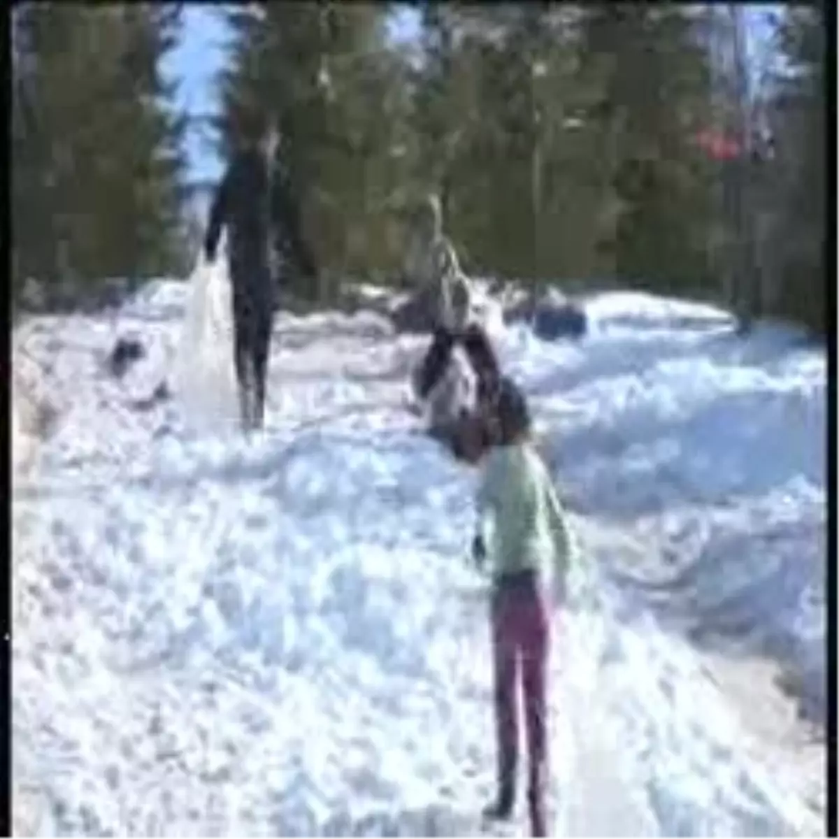 Mersin'de Yaylada Kar Keyfi