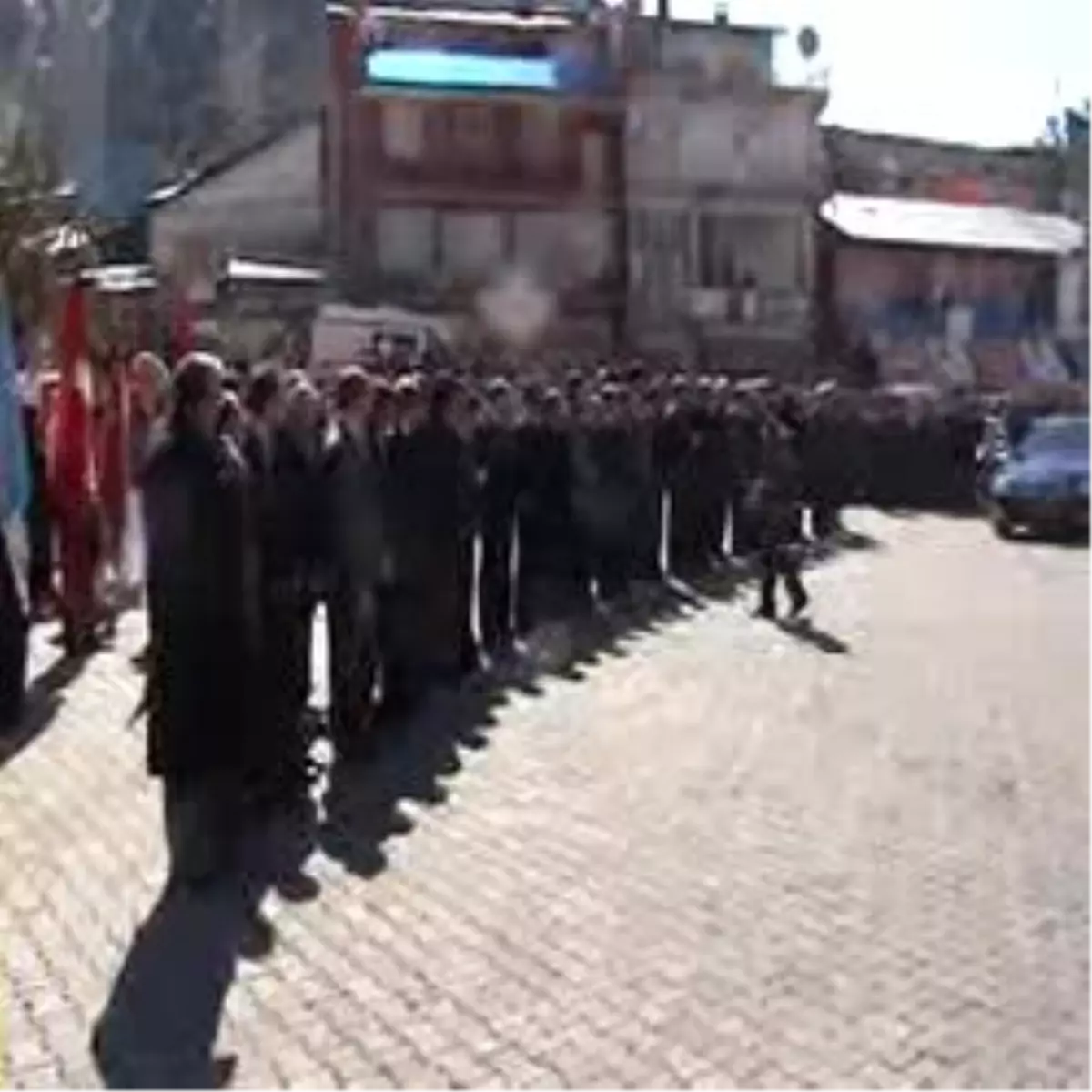 Erzurum - Kurtuluş Töreninde Valiyi Karşılama Kuyruğu