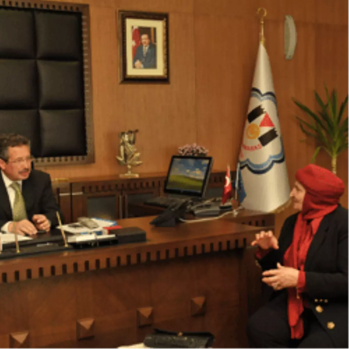 Huzurevi Sakinleri Başkan Poyraz’ı Ziyaret Etti