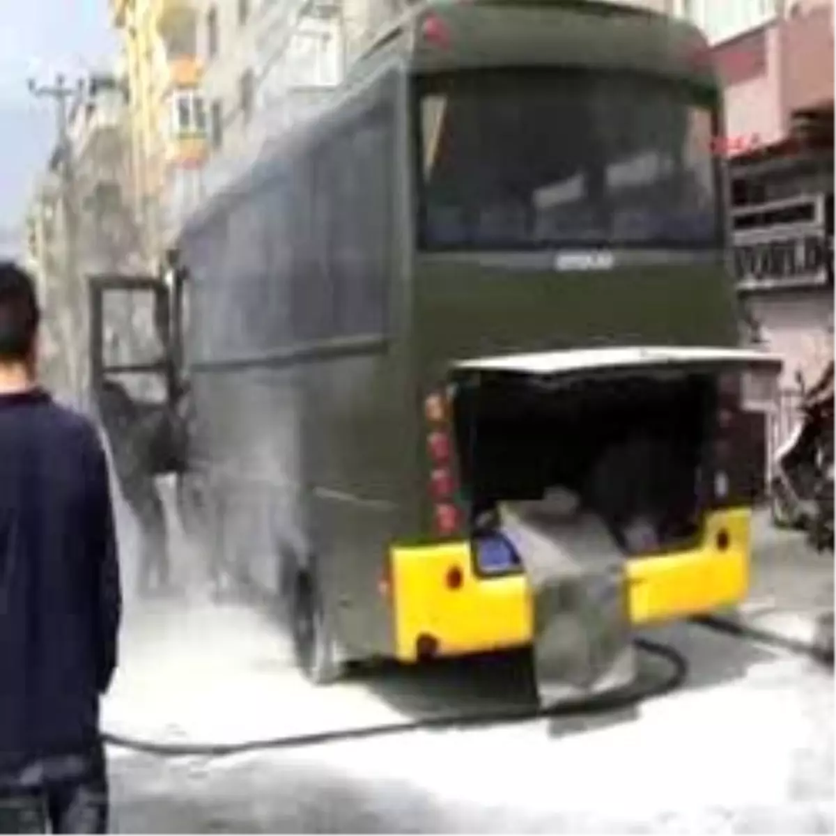 Tekirdağ - Askeri Araçta Korkutan Yangın