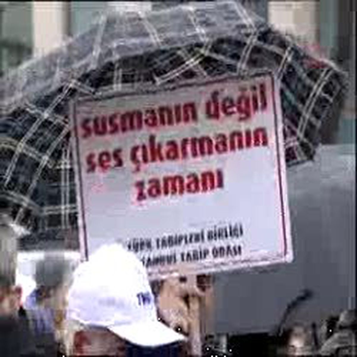 Sendikalardan 'Susmayacağız' Eylemi