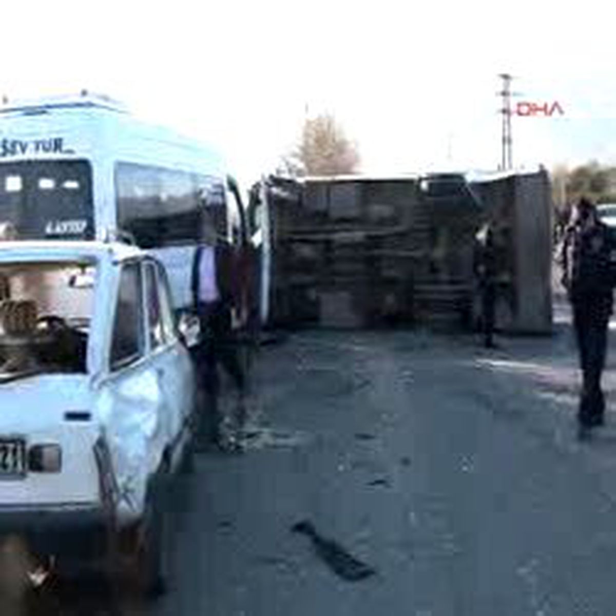 Kahramanmaraş'ta Trafik Kazası: 8 Yaralı