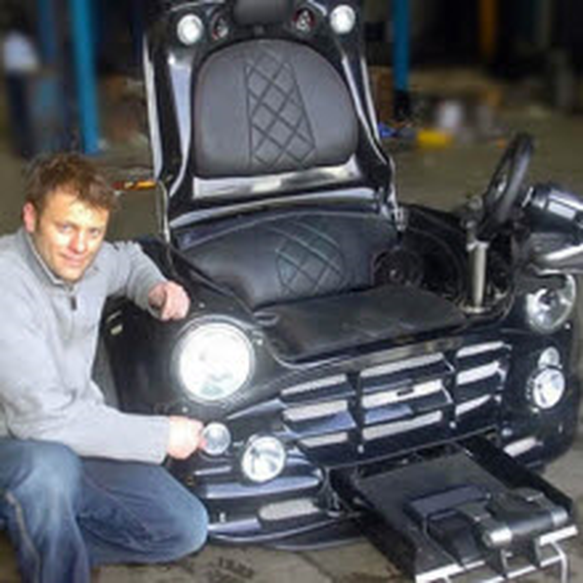 Mini Cooper'dan Oyun Koltuğu Yaptı.