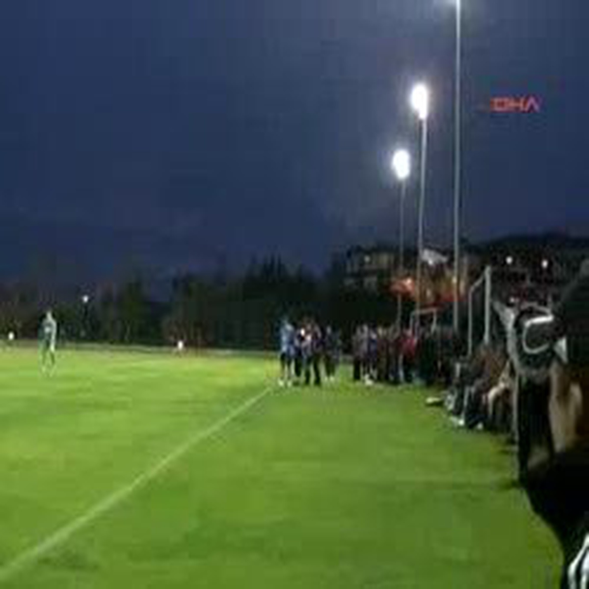 Futbolcular Birbirine Girdi