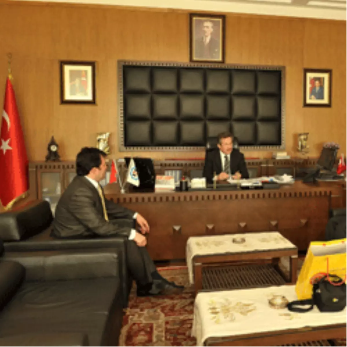 Halter Başkanı Akkuş’dan Başkan Poyraz’a Ziyaret