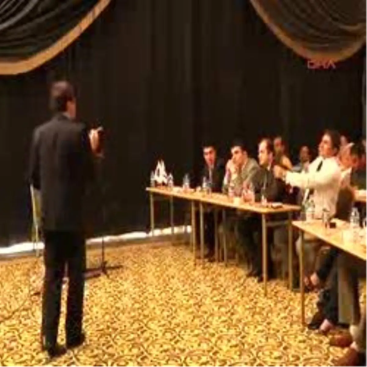 Bodrum - Sempozyumda İlginç Görüntüler