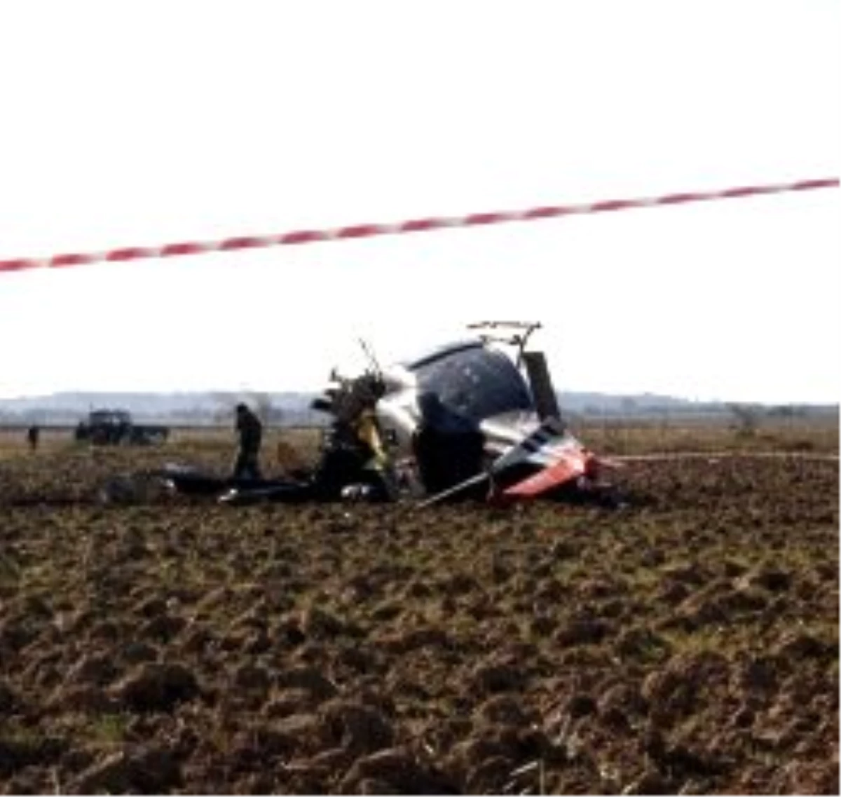 Bursa\'da Helikopter Düştü