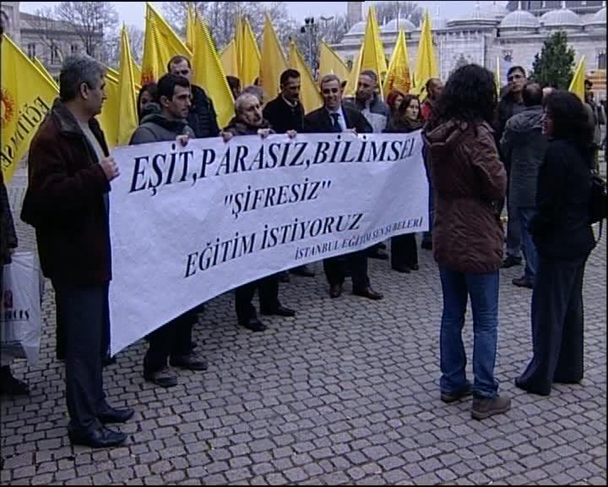Eğitim - Sen ve Halkevleri'nden YGS Protestosu