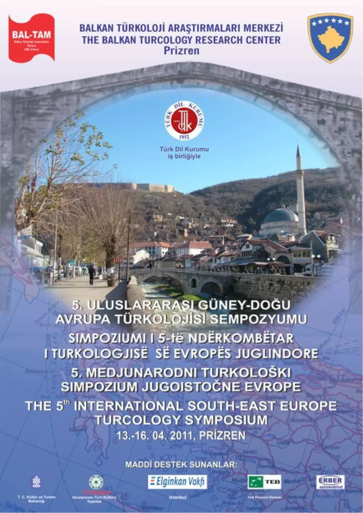 5. Uluslararası Güney-Doğu Avrupa Türkolojisi Sempozyumu Kosova\'da