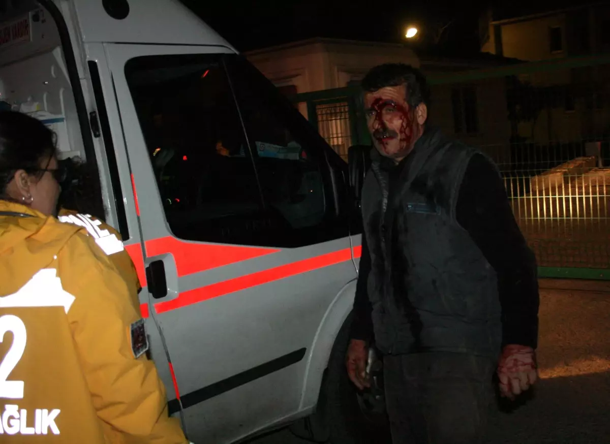 Fabrikayı Soymak İsteyen Hırsızlar, Güvenlik Görevlisini Hastanelik Etti