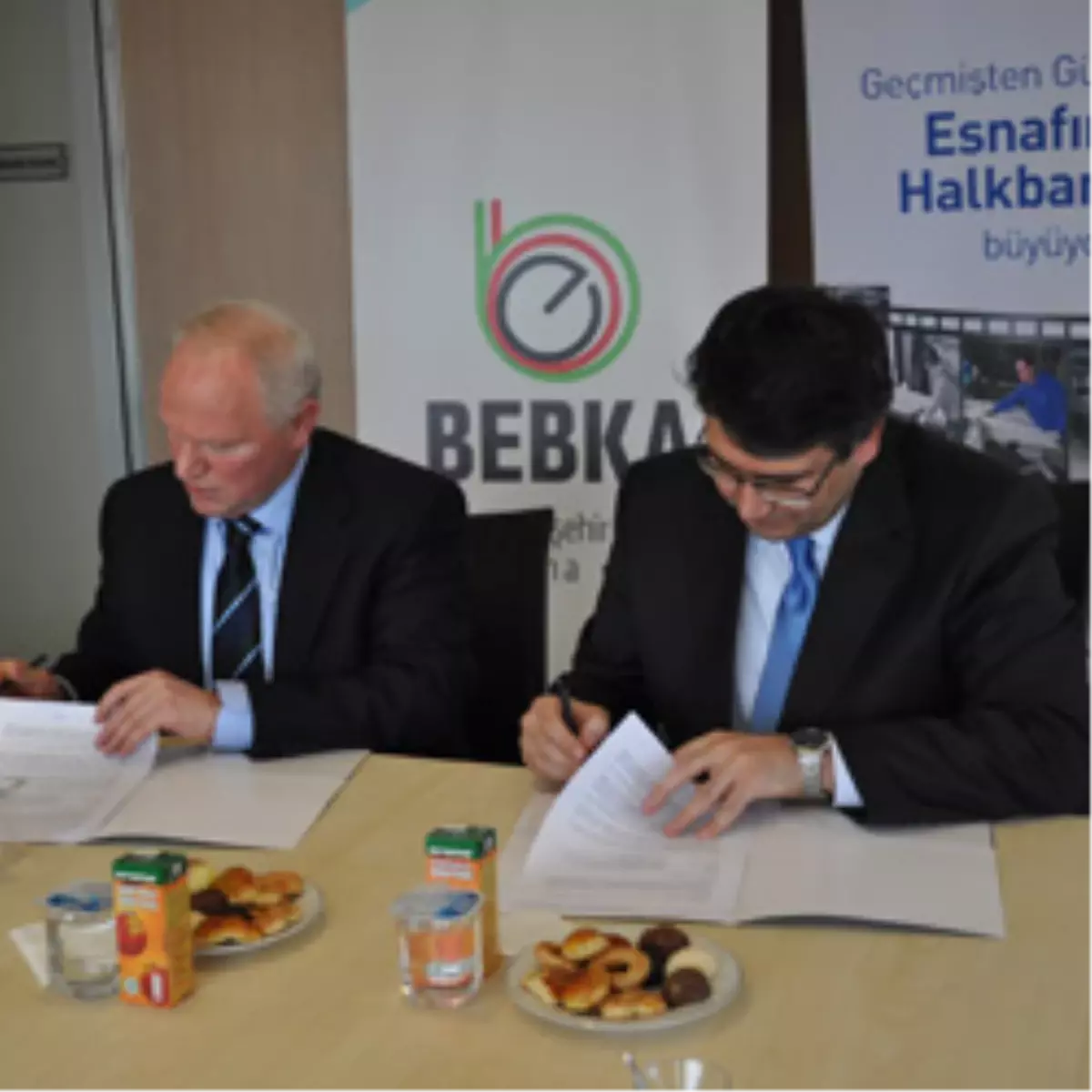 Bebka İle Halkbank Arasında Protokol İmzalandı