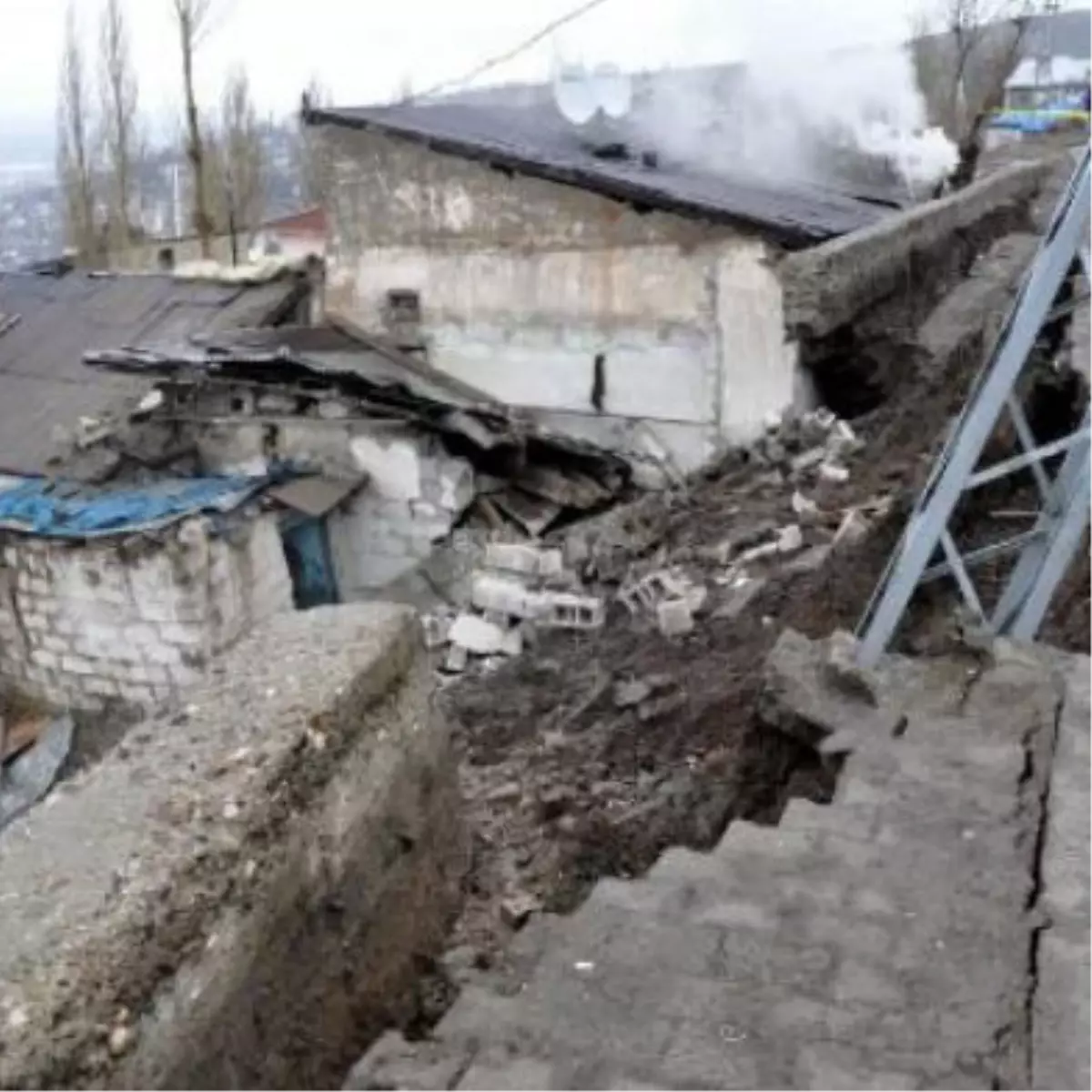 Erzurum\'da Göçük: 2 Ölü